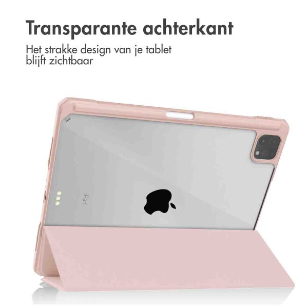 imoshion Trifold Hardcase Bookcase Apple iPad Pro 11 (2022 / 2021 / 2020 / 2018) - Roze