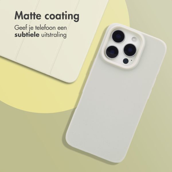 imoshion Color Backcover Apple iPhone 16 Pro - Grijs