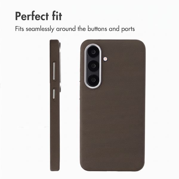 Accezz Mesh Case with MagSafe Samsung Galaxy S25 / S24 - Brown