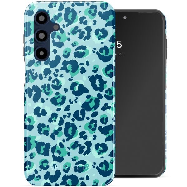 Selencia Vivid Tough Backcover Samsung Galaxy A16 - Wild Spots Light Blue