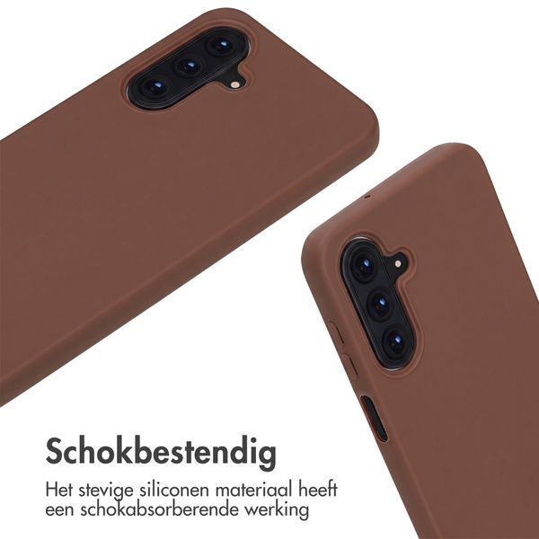 imoshion Siliconen hoesje met koord Samsung Galaxy A37 (5G) - Bruin