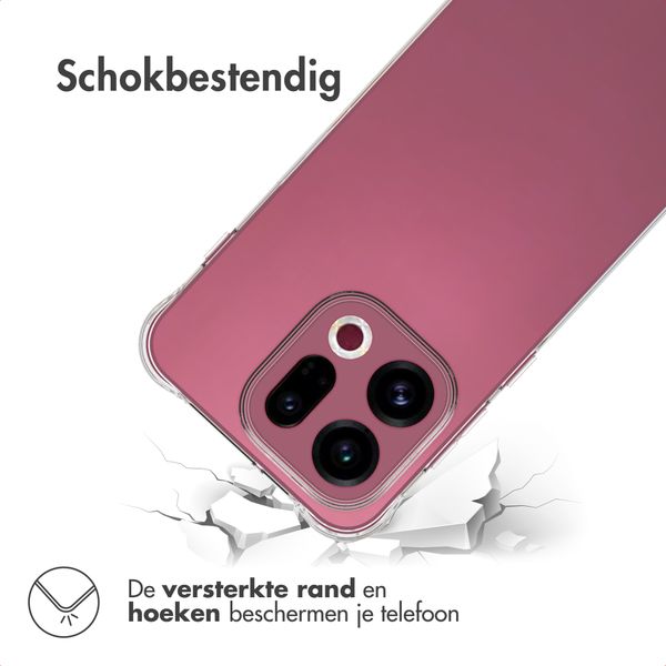imoshion Shockproof Case Oppo Find X9 - Transparant