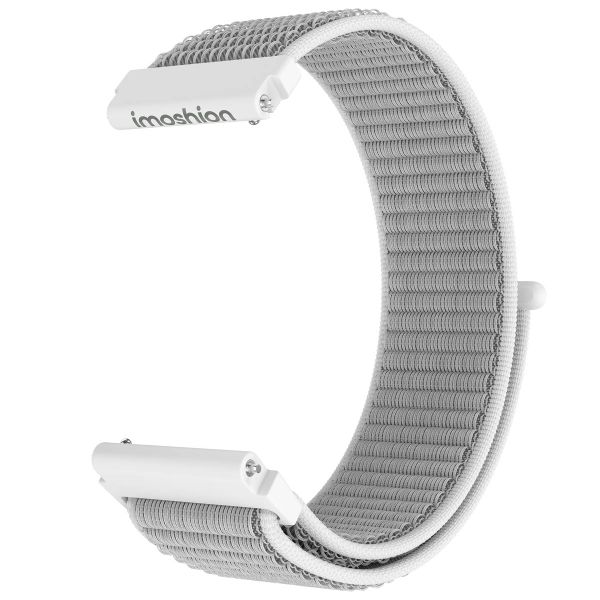 imoshion Nylon bandje klittenband - Universeel 20 mm aansluiting - Grijs