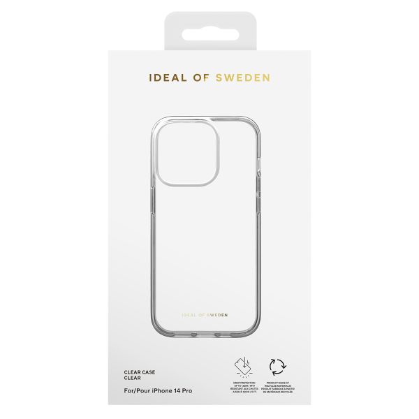 iDeal of Sweden Clear Case iPhone 14 Pro - Transparant