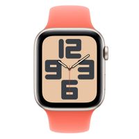 Apple Sport Band Apple Watch Series 1 t/m 9 / SE (38/40/41 mm) | Series 10 / 11 (42 mm) - Maat S/M - Swirl Glitter