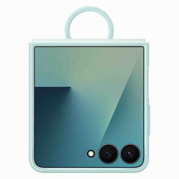 Samsung Originele Silicone Cover Ring Samsung Galaxy Z Flip 7 - Mint