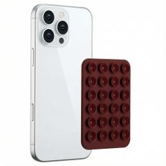 Selencia MagSafe zuignap telefoonhouder - Terracotta