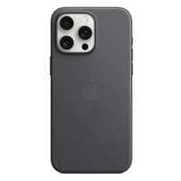 Apple FineWoven Backcover MagSafe Apple iPhone 15 Pro Max - Zwart