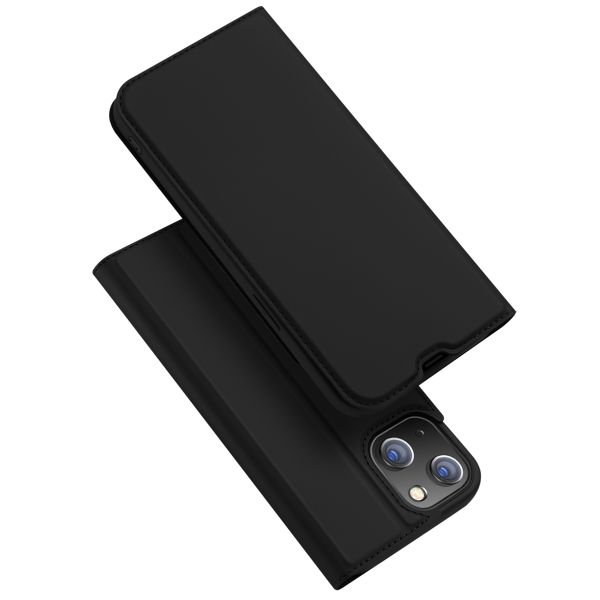 Dux Ducis Slim Softcase Bookcase iPhone 14 - Zwart