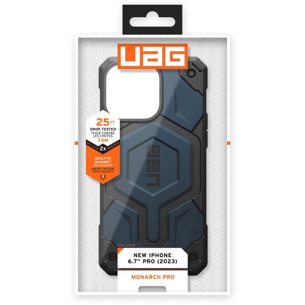 UAG Monarch Pro Backcover Apple iPhone 15 Pro Max - Mallard