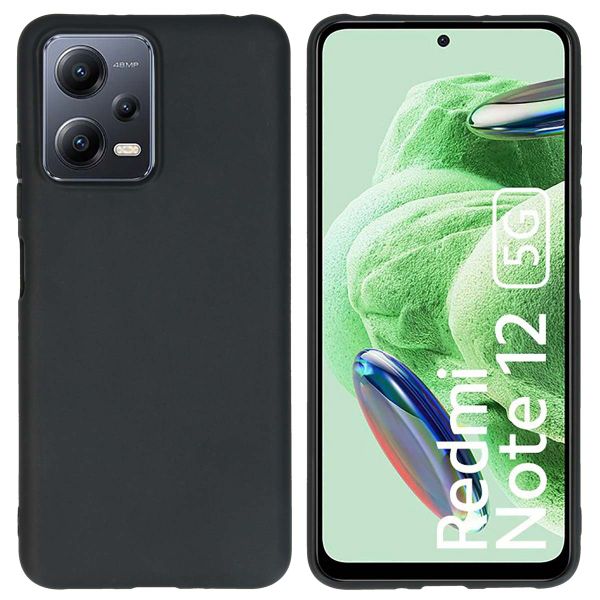 imoshion Color Backcover Xiaomi Redmi Note 12 / Xiaomi Poco X5 5G - Zwart