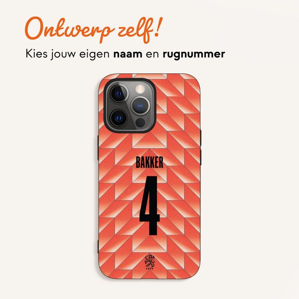Ontwerp je eigen Nederlands Elftal Backcover Apple iPhone 13 Pro - Nederlands Elftal '88