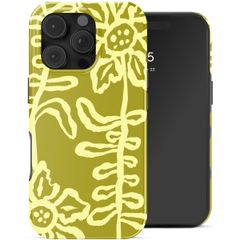 Selencia Vivid Backcover met MagSafe Apple iPhone 16 Pro - Chalky Bloom