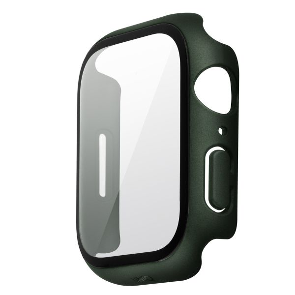 Uniq Legion Apple Watch Case met Gehard glazen screenprotector Apple Watch 7-9 - 45 mm - Hunter Green