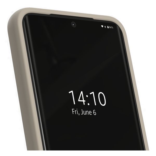 iDeal of Sweden Silicone Case met MagSafe Samsung Galaxy S26 Plus - Beige