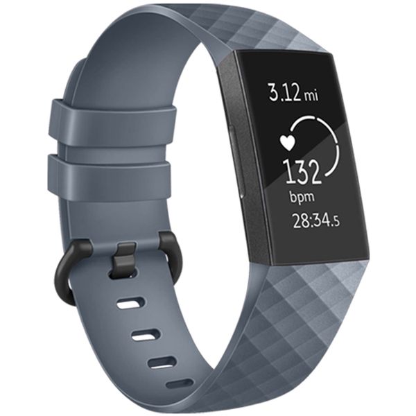 imoshion Siliconen bandje Fitbit Charge 3 / 4 - Grijs