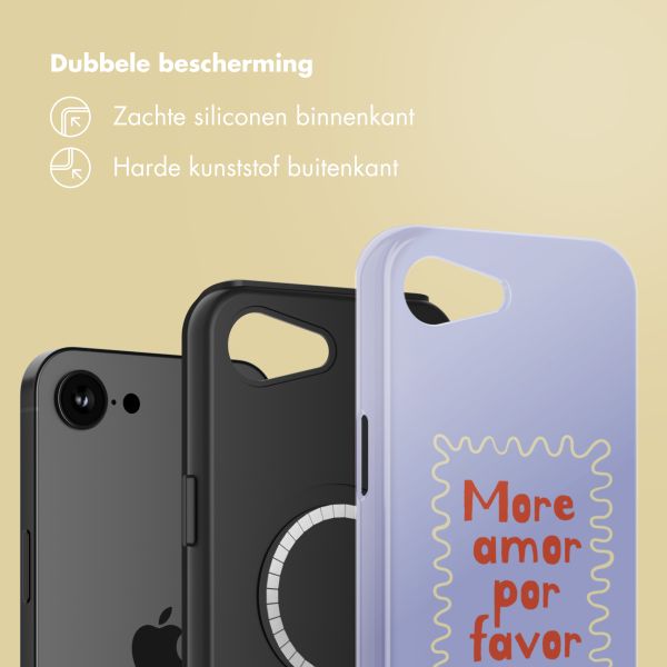 Selencia Vivid Backcover met MagSafe Apple iPhone 16e - More Amor