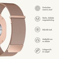 imoshion Milanees magnetisch bandje Samsung Galaxy Watch 9 (40/44mm) / Watch 8 (40/44mm) / Classic (46mm) - Rose Gold