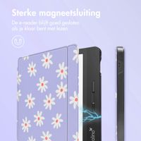 imoshion Design Slim Hard Case Sleepcover met stand Tolino Vision 5 - Flowers Distance