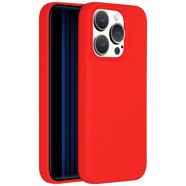 Accezz Liquid Silicone Backcover met MagSafe Apple iPhone 15 Pro - Rood
