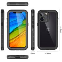 Redpepper Dot Plus Waterproof Backcover Apple iPhone 13 Pro - Zwart