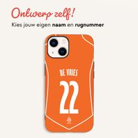 Ontwerp je eigen Nederlands Elftal Backcover Apple iPhone 14 - Nederlands Elftal '04