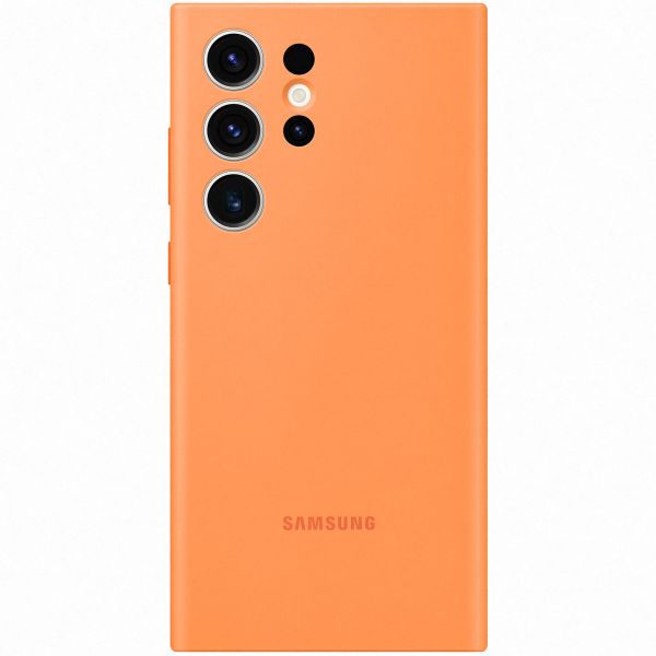 Samsung Originele Silicone Backcover Galaxy S23 Ultra - Oranje