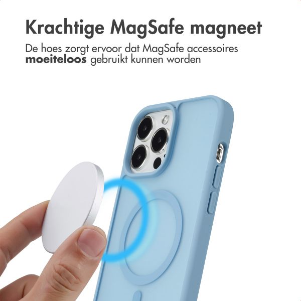 imoshion Color Guard Backcover met MagSafe iPhone 13 Pro Max - Lichtblauw