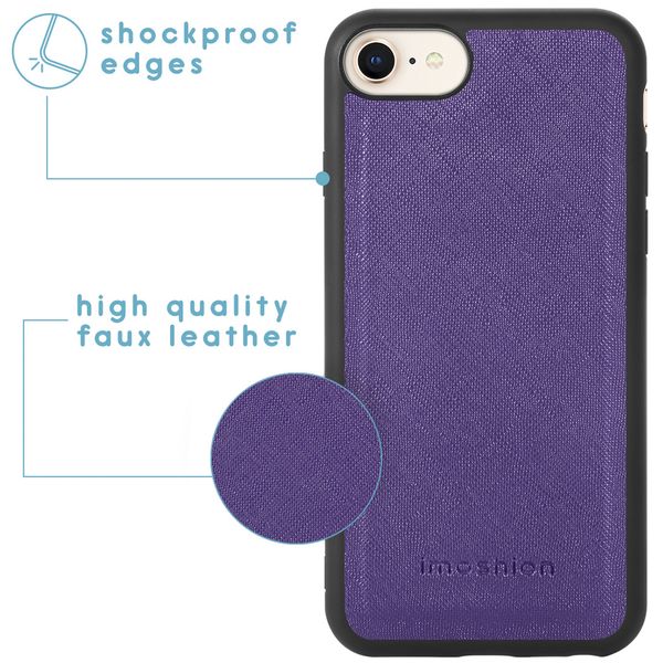 imoshion Luxe Portemonnee iPhone SE (2022 / 2020) 8 / 7 - Paars