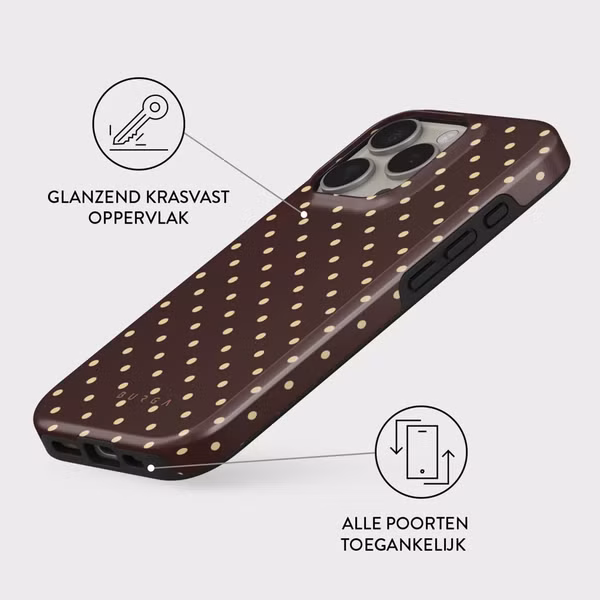 Burga Tough Backcover MagSafe Apple iPhone 16 Pro - Sorry Busy