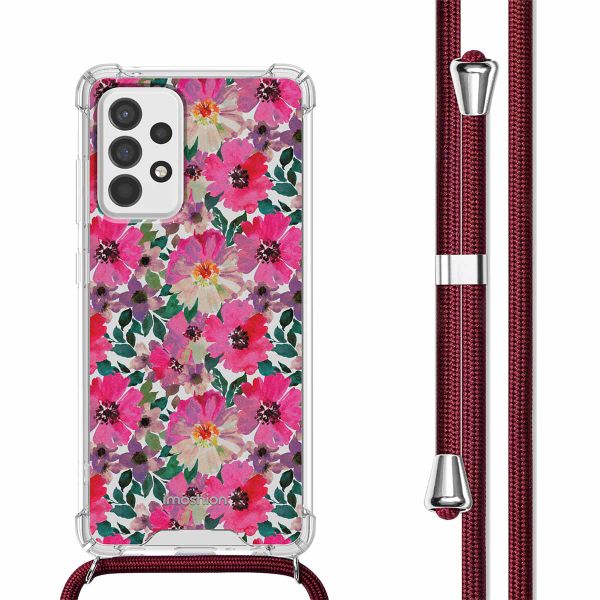 imoshion Design hoesje met koord Samsung Galaxy A53 - Flower Water