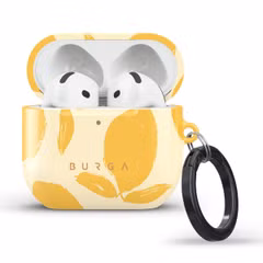 Burga Hardcase voor de Apple AirPods 4 - Lemon Tart