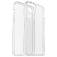 OtterBox Symmetry Backcover + Alpha Glass Screenprotector iPhone 14 Plus - Transparant