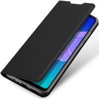 Dux Ducis Slim Softcase Bookcase Huawei P40 Lite E - Zwart