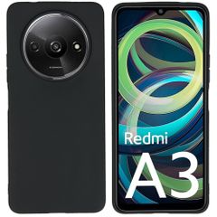 imoshion Color Backcover Xiaomi Redmi A3 - Zwart