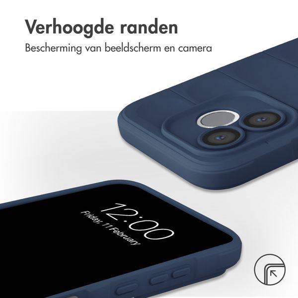 imoshion EasyGrip Backcover Honor 600 Lite - Donkerblauw