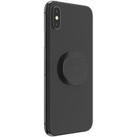 PopSockets PopGrip - Afneembaar - Pebbled Vegan Leather Black