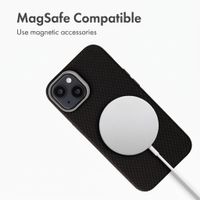 Accezz Mesh Back Cover with MagSafe Apple iPhone 15 - Black