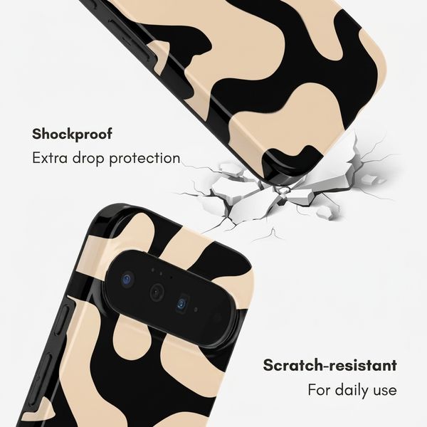 Selencia Vivid Case with MagSafe Google Pixel 11 - Art Wave Black
