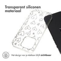 imoshion Design hoesje iPhone 15 Pro - Hearts