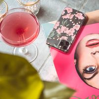 imoshion Design hoesje Samsung Galaxy A51 - Bloem - Roze / Groen