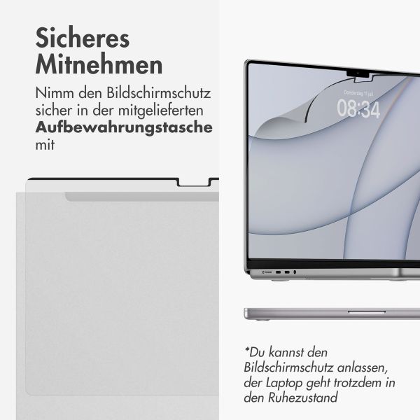 Accezz Magnetische Screenprotector Apple MacBook Air 15 inch (2023 / 2024 M3 / 2025 M4 / 2026 M5)