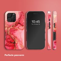 Selencia Vivid Backcover met MagSafe Apple iPhone 16 Pro Max - Rosy Marble