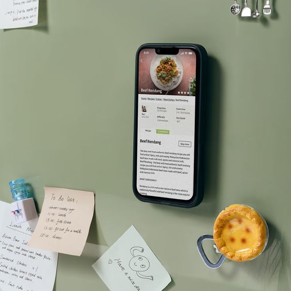 PopSockets Suck-Up Grip & Mount - MagSafe Zuignap - Latte