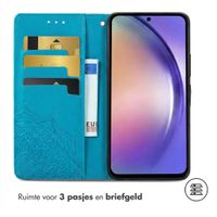 imoshion Mandala Bookcase Samsung Galaxy A55 - Turquoise