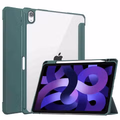 imoshion Trifold Hardcase Bookcase Apple iPad Air 11 inch (2025) M3 / (2024) M2 / Air 5 (2022) / Air 4 (2020) - Groen