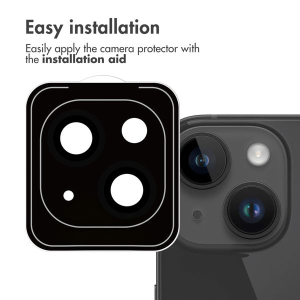 imoshion Camera Protector Glass 2-pack Apple iPhone 13 - Black