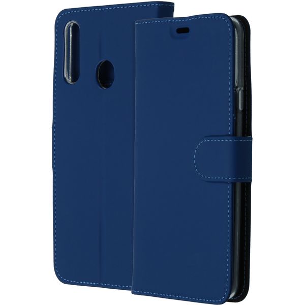 Accezz Wallet Softcase Bookcase Samsung Galaxy A20s - Donkerblauw