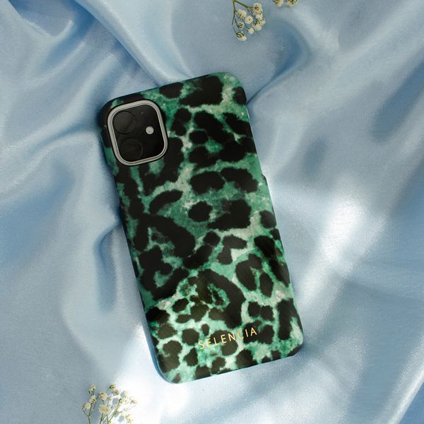 Selencia Maya Fashion Backcover Samsung Galaxy A71 - Green Panther