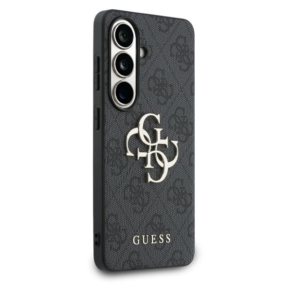 Guess 4G Metal Logo Backcover Samsung Galaxy S26 - Zwart